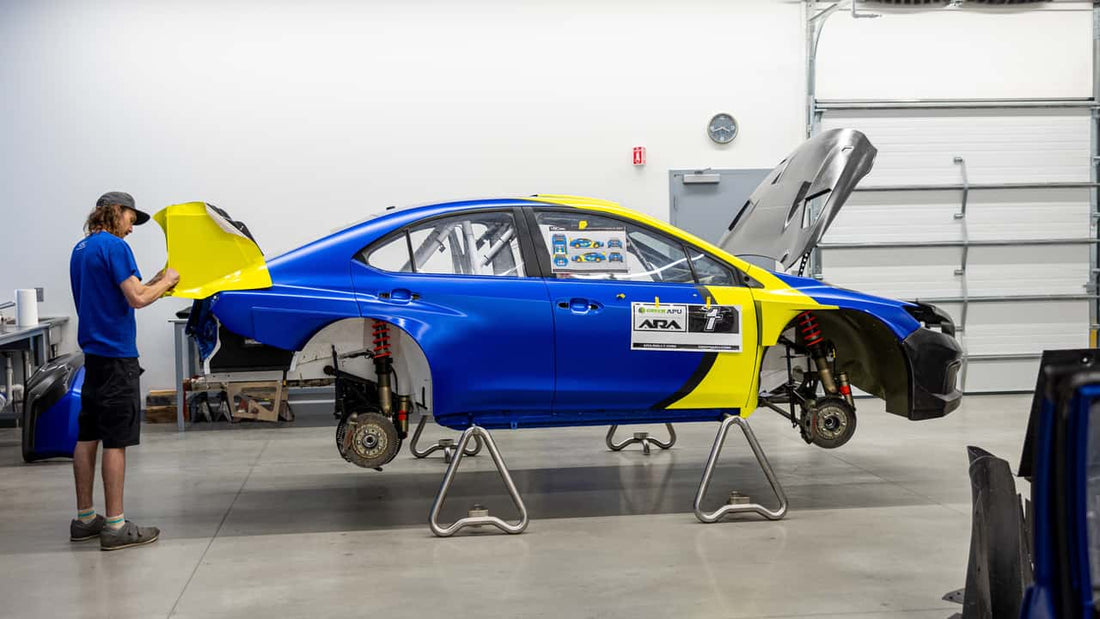 Cómo construir un coche de rally: el secreto detrás del Subaru WRX