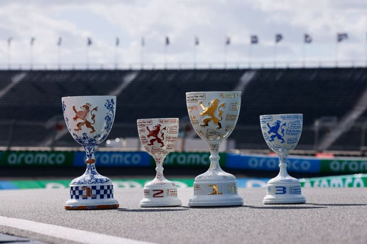 Los trofeos de la Fórmula 1: Un diseño único para la carrera de Zandvoort