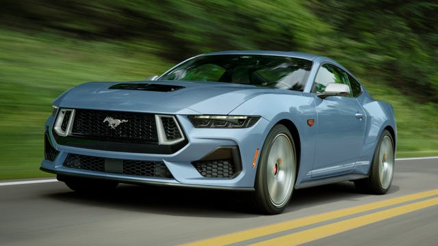 Ford revive el icónico color Brittany Blue para la edición 60º aniversario del Mustang