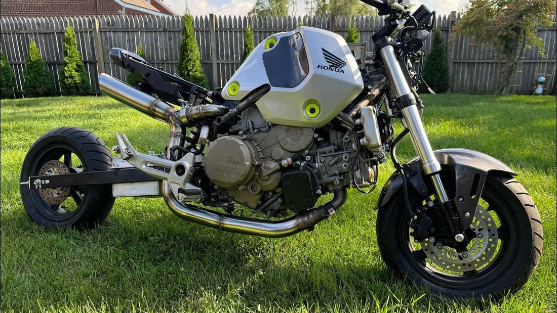 Alguien ha metido un motor Ducati Panigale en una Honda Grom, porque ¿por qué no?