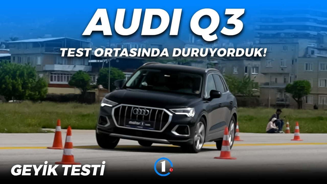 Audi Q3 | Prueba de Freno de Emergencia | Geyik Testi