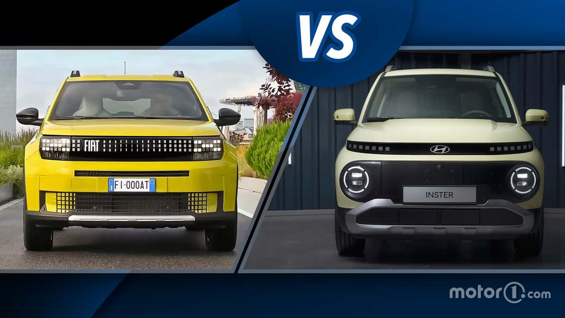 Comparativa de Crossover Eléctricos: Fiat Grande Panda vs Hyundai Inster