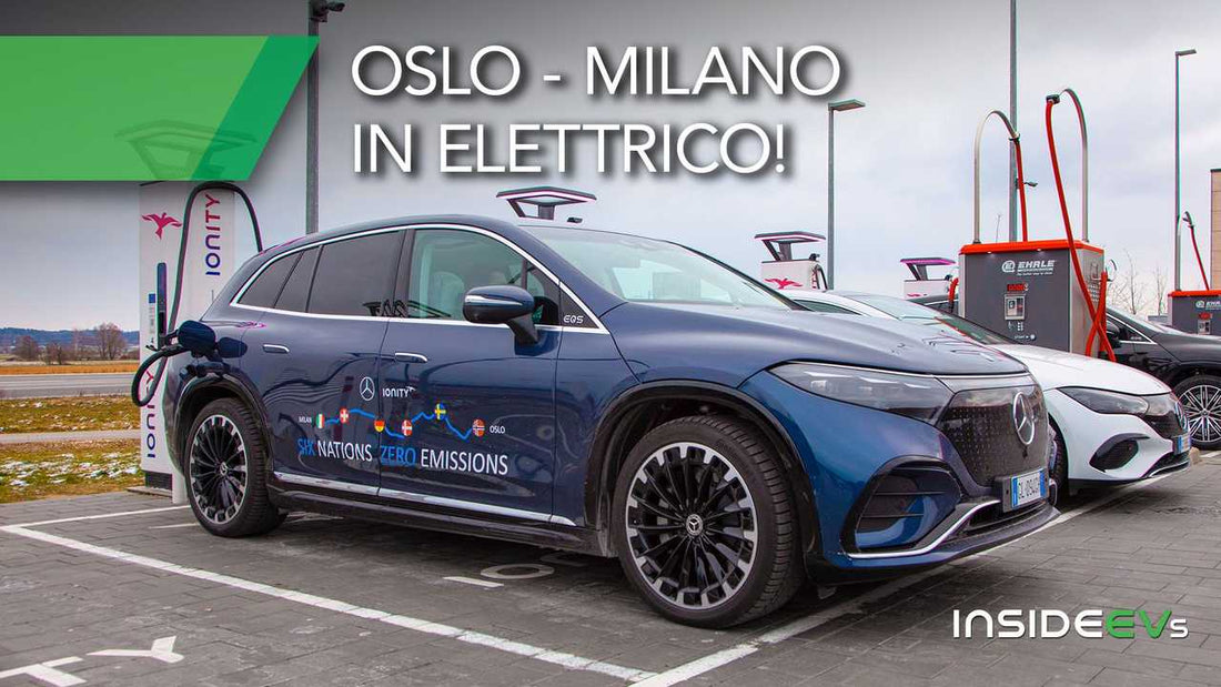 Viaje en coche eléctrica de Oslo a Milán con Mercedes e Ionity: un diario de viaje