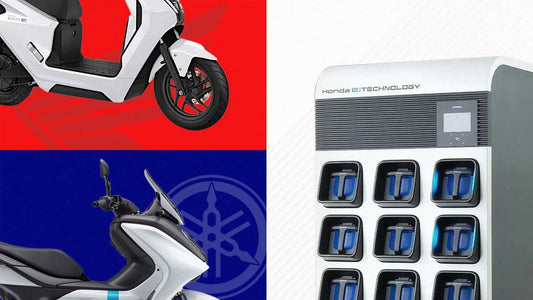 Honda y Yamaha unen fuerzas para producir scooters elétricas con baterías intercambiables