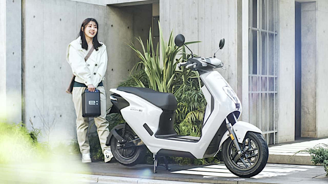 Pruebas gratuitas del scooter eléctrico Honda EM1 e: en Tokio