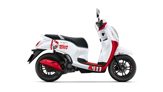 Edición limitada Hello Kitty del Honda Scoopy: ¡50 aniversario!