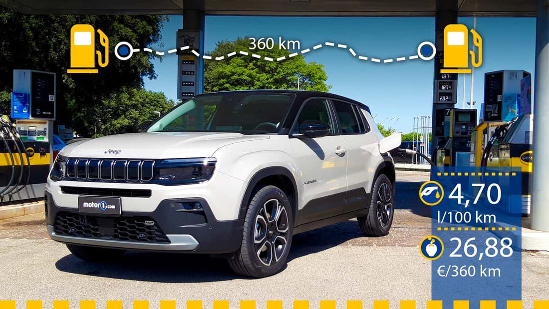 Prueba de consumo real del Jeep Avenger e-Hybrid 2024: eficiencia y agilidad en la carretera