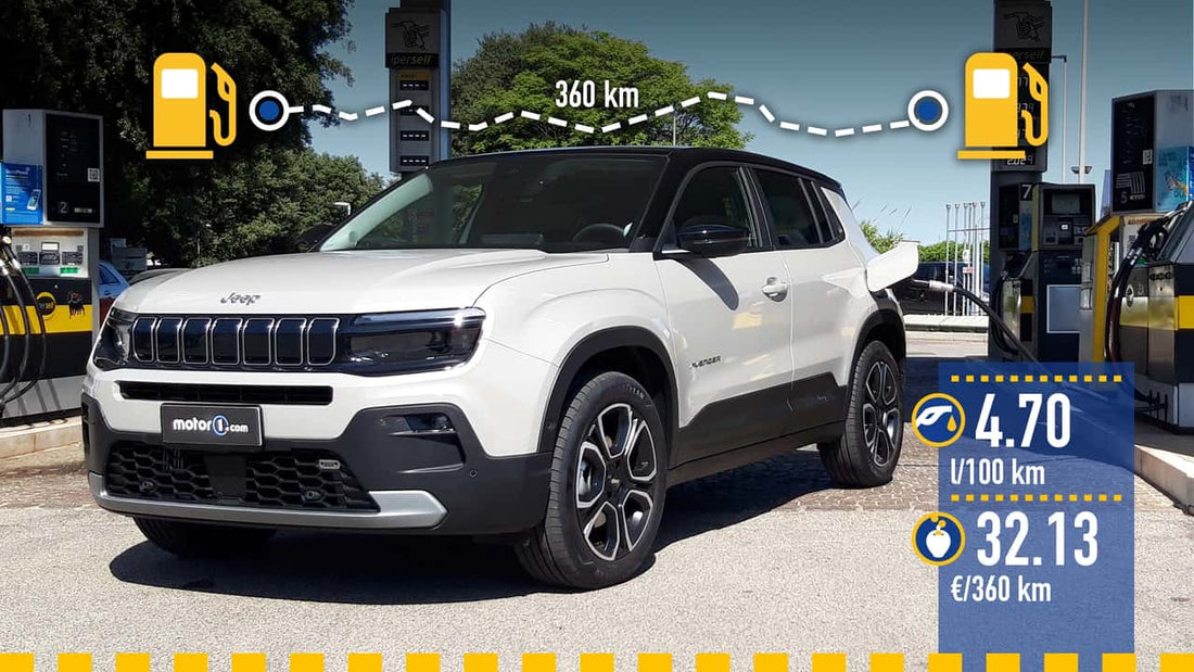 Prueba de la Jeep Avenger e-Hybrid: Consumo real y características