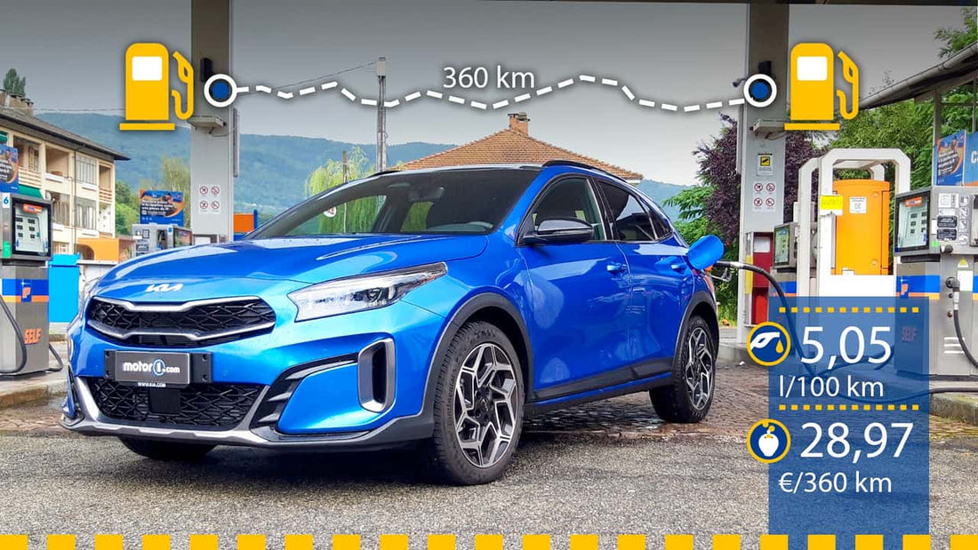 Kia XCeed híbrido ligero 2024: análisis de consumo real