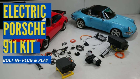 Conversión de Porsche 911 a EV con kit plug-and-play