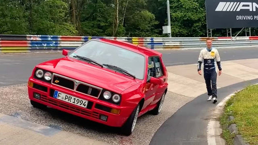 Pruebas de la Lancia Delta Integrale Evo 2 en el Nürburgring