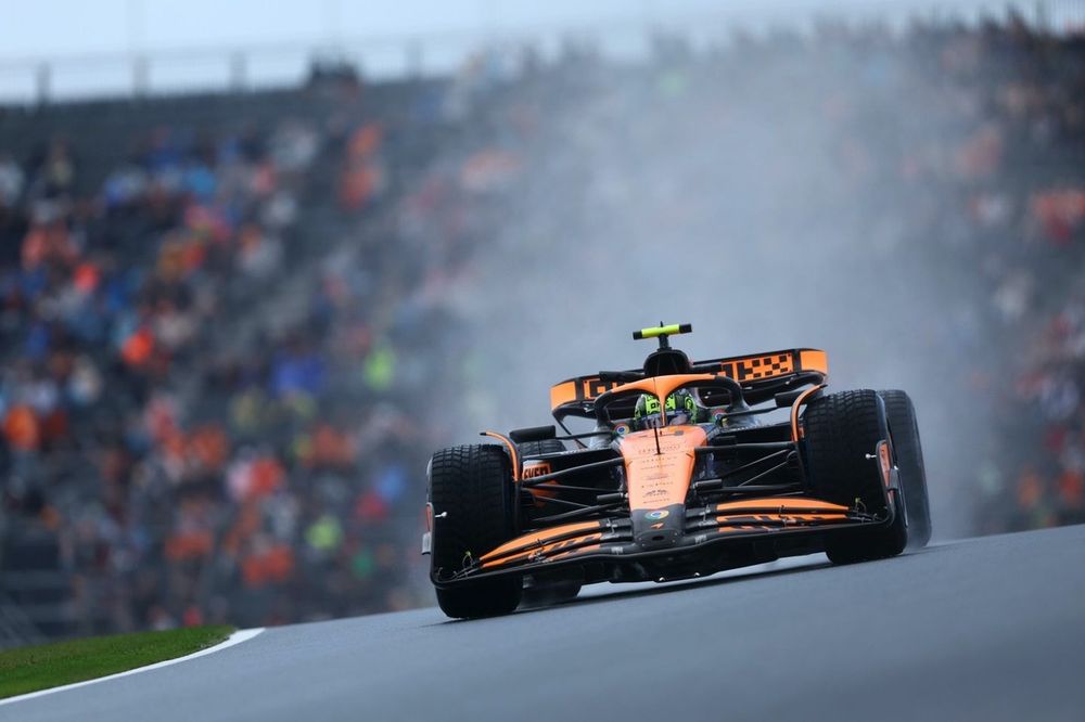 Informe de práctica de Fórmula 1: Norris supera a Verstappen en la FP1 del GP de Holanda