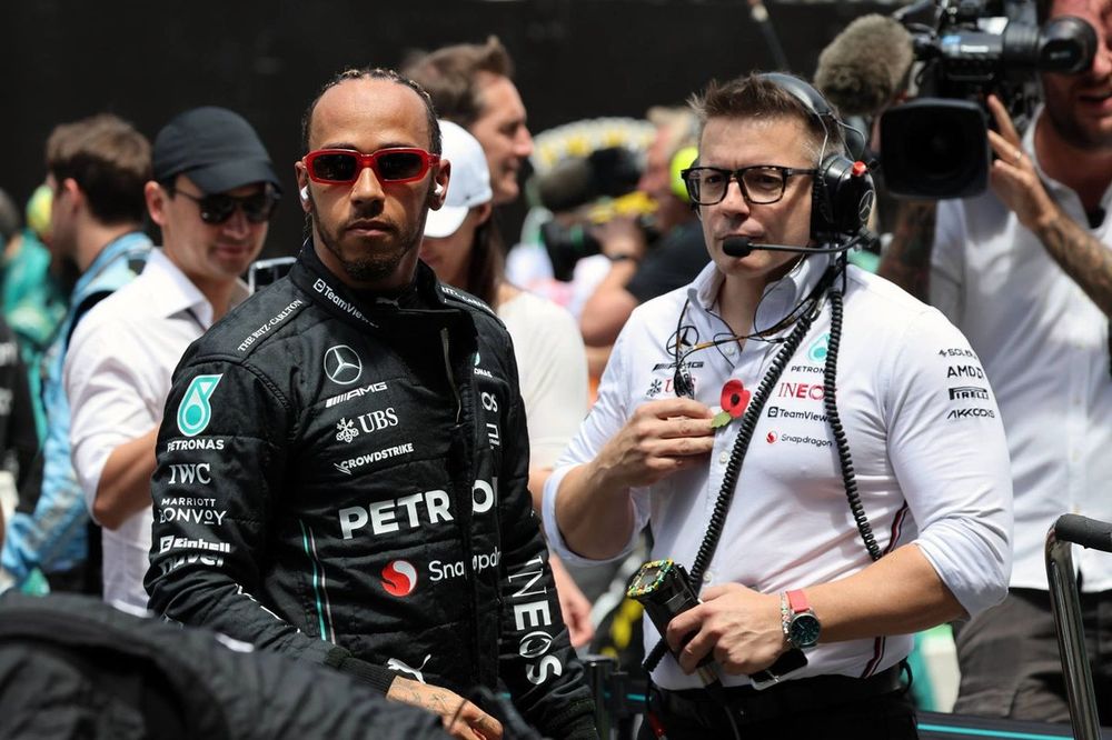 Lewis Hamilton acepta que Peter Bonnington no irá a Ferrari