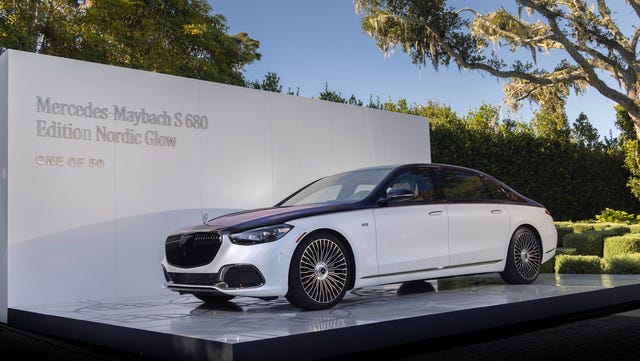 Mercedes-Maybach lanza la edición especial Nordic Glow en el Monterey Car Week