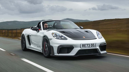 El Porsche 718 Spyder RS es una experiencia de manejo sublime