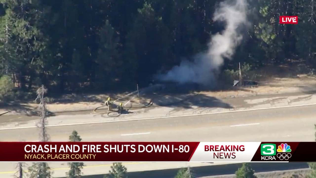 Incendio de Tesla Semi: Autopista de California cerrada durante horas