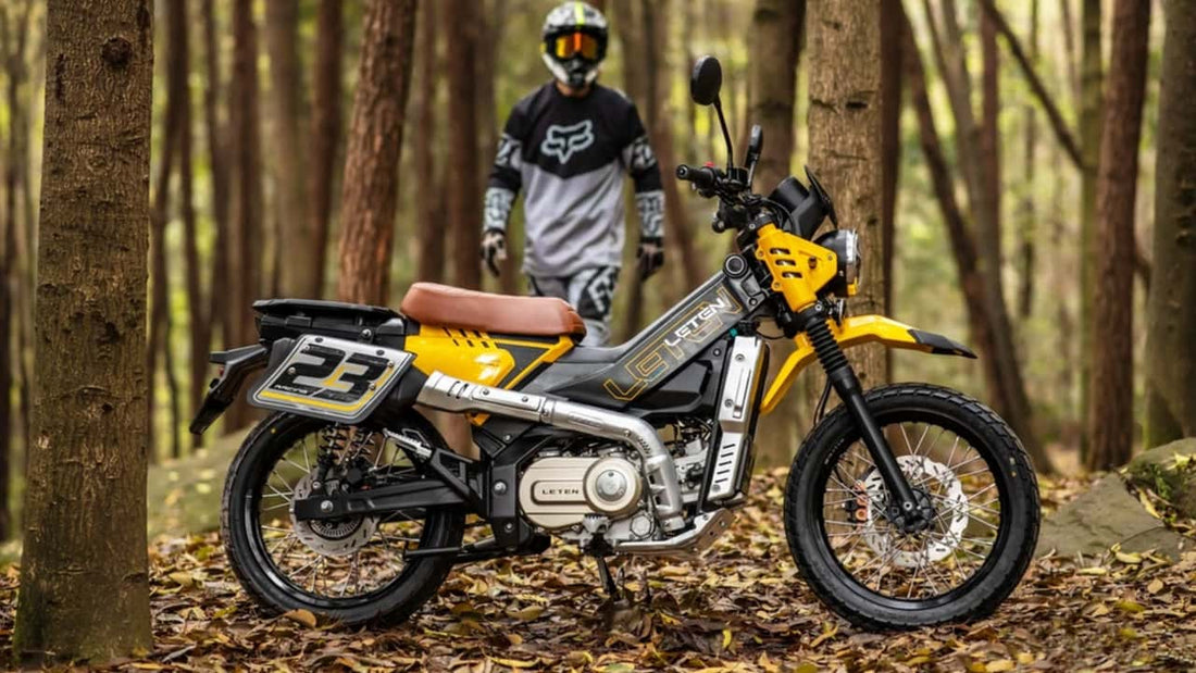 La marca china Leten lanza una Honda Hunter Cub con esteroides