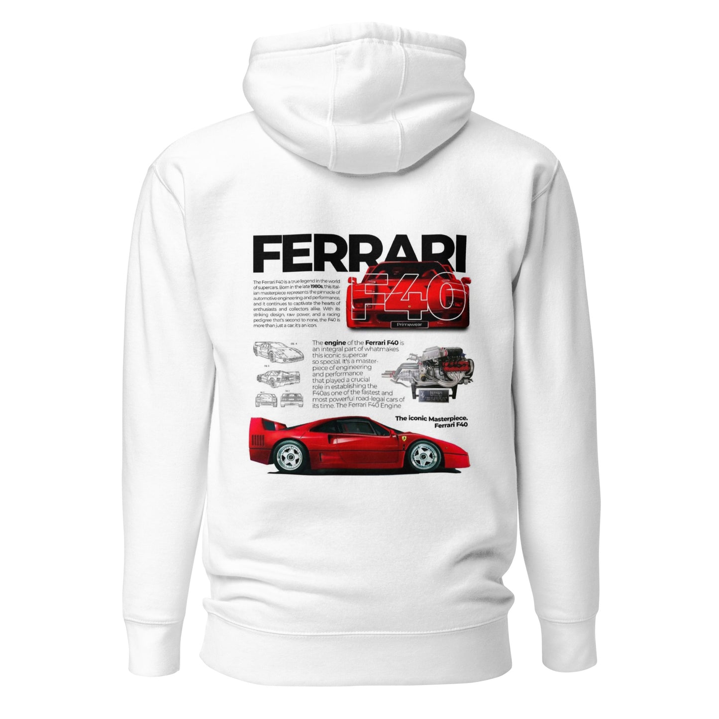 Sudadera Boost Ferrari F40