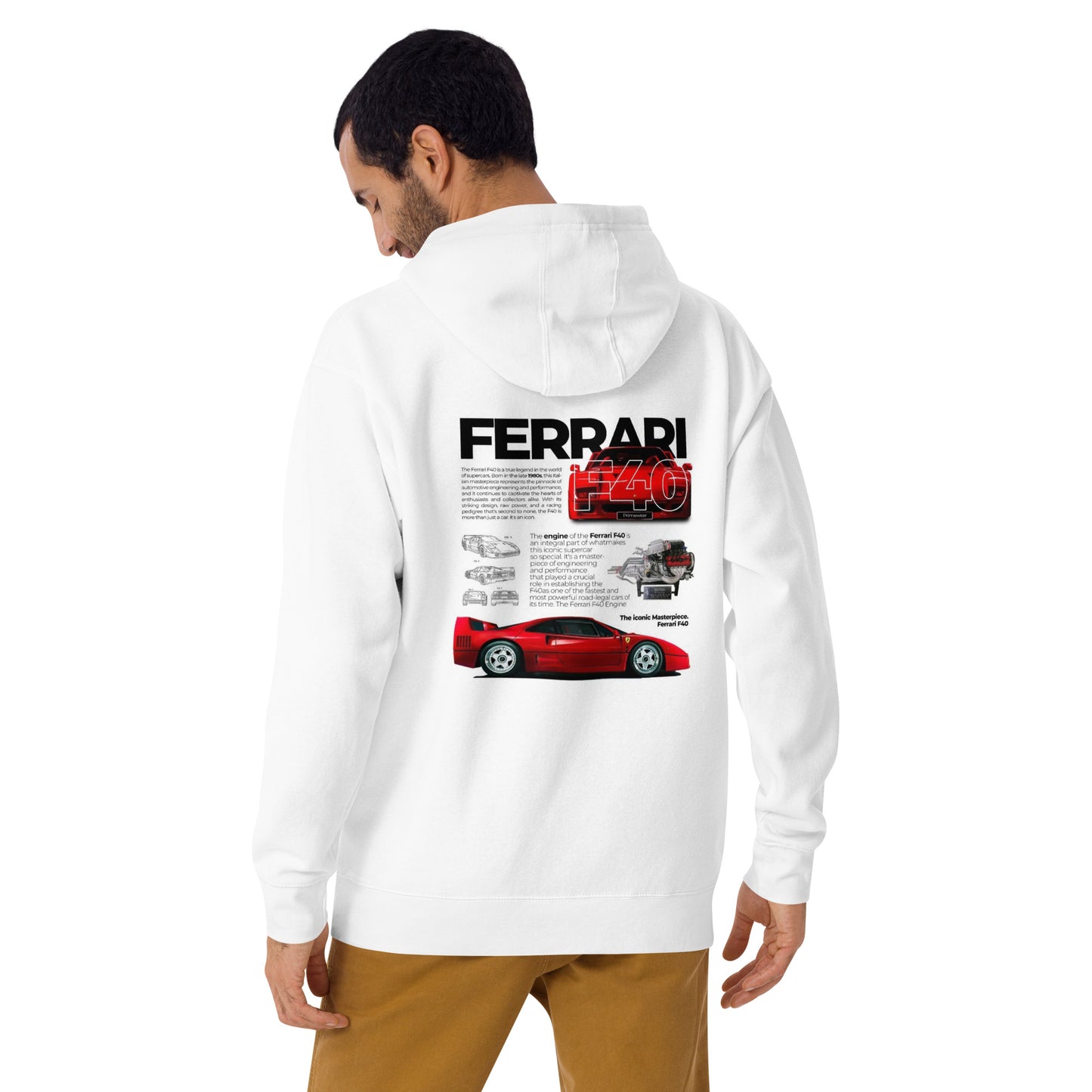 Sudadera Boost Ferrari F40